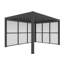 Panneau mural d'intimité en aluminium pour pergola-131519012