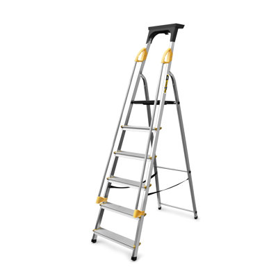 DSPS 6- Step Aluminum Folding Small Step Ladder