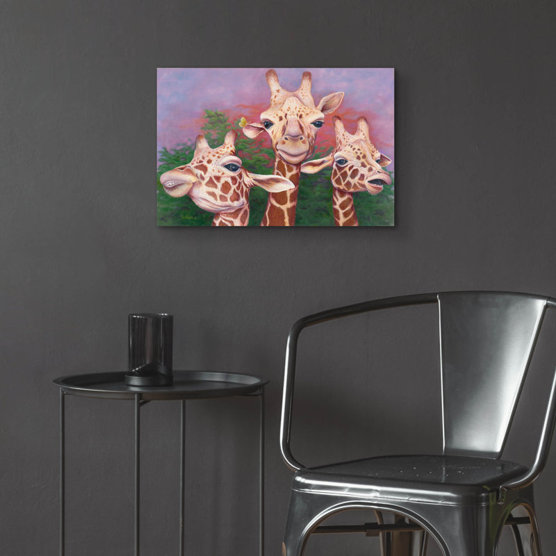 «Curious Conversation» par Tim Marsh, H 16 po x l 24 po x P 0,2 po
