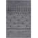 Tapis noir / gris Anchelin