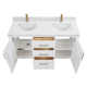 Cloverfield 60'' Double Bathroom Vanity