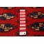 Tapis rouge en laine des années 1990 3 pi 3 po x 4 pi 10 po Vitya