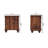 Lume Roasted Panelled Bedside