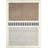 Abani Rugs Austin AUS130A Modern Ivory Brown Black Striped Block Pattern Minimalist Area Rug-58650559