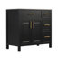 Meuble-lavabo polyvalent avec plusieurs options de rangement et fabrication durable