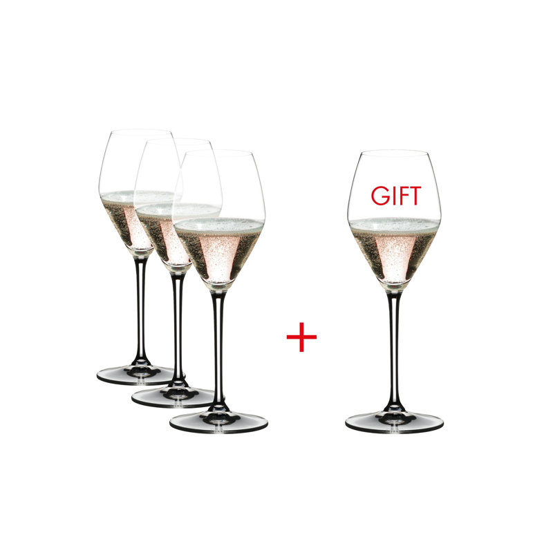 RIEDEL Extreme Rose/Champagne Glass (Pay 3 Get 4)