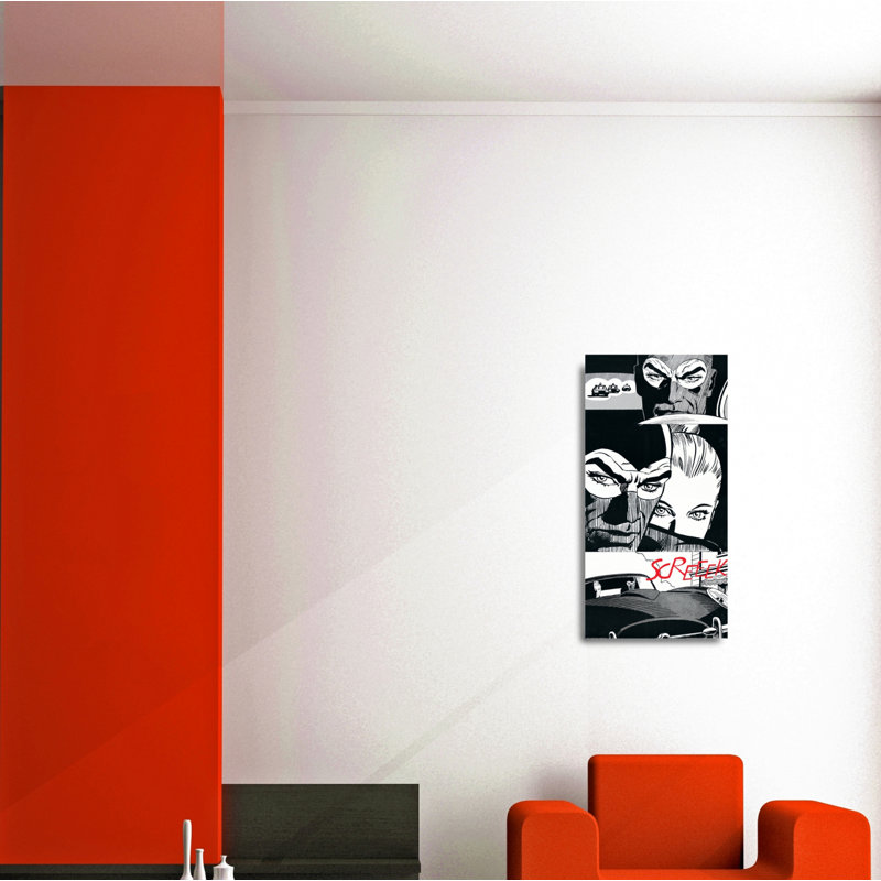Diabolik And Eva I by Astorina - Single Picture Frame Print on MDF