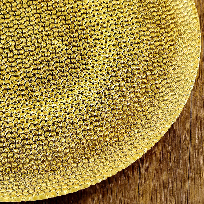 Assiette à salade Mcknight, Gold