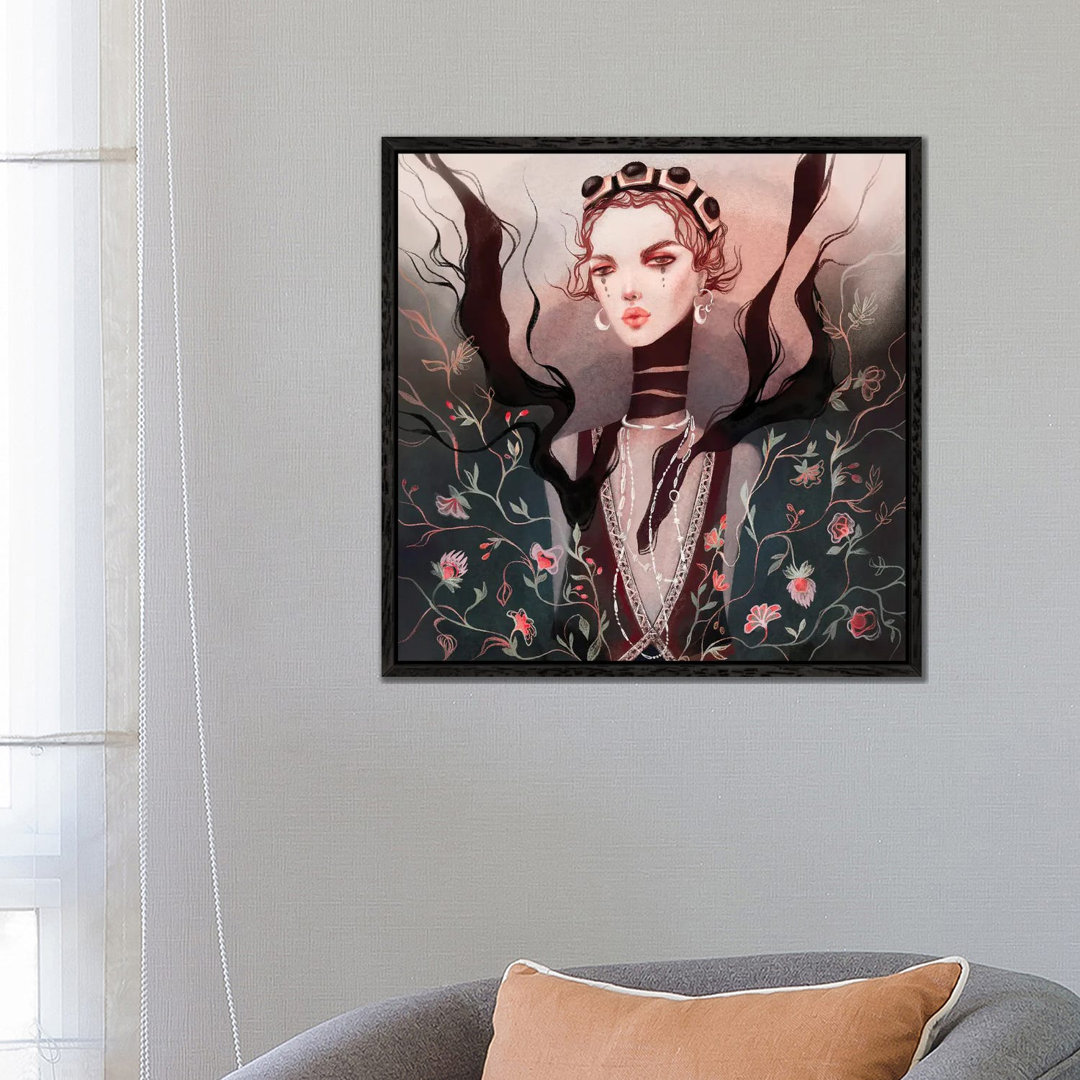 Blossom Etro von Kasionatta - Gallery-Wrapped Canvas Giclée on Canvas