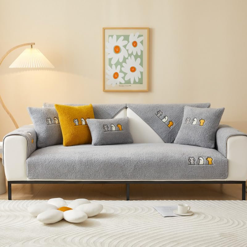 Abdulah Outdoor Patio Sofa Cover, Grey