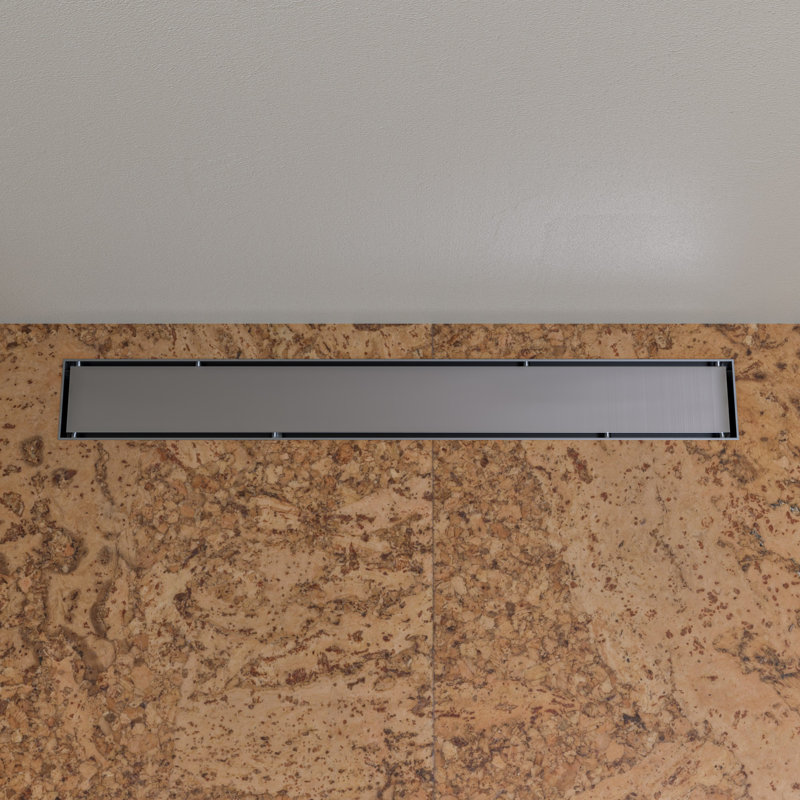 3'' W Grid, Brushed Stainless Steel