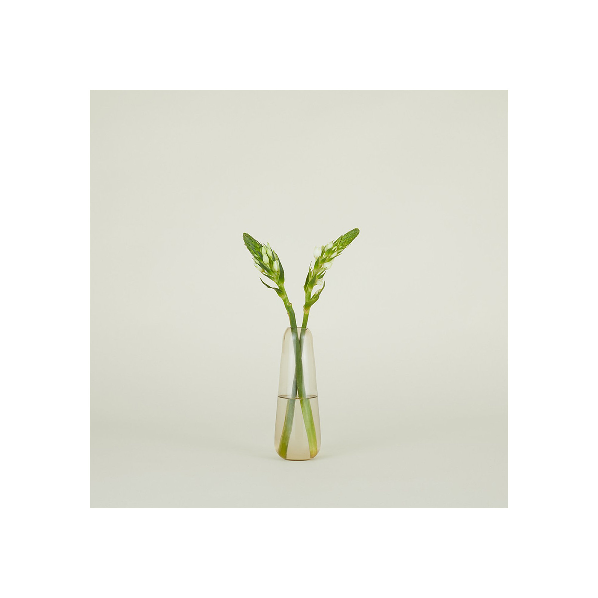 Aurora 9'' Glass Table Vase, Smoke