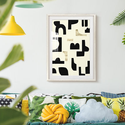 Missing Pieces II -Framed Print