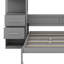 Lit escamotable mural avec tablettes Murphy-244026107-244026110