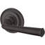 Federal Privacy Door Lever with Traditional Round Rose-22040280