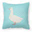 Coussin extérieur à damier d’oie éclectique-48710504-23813424