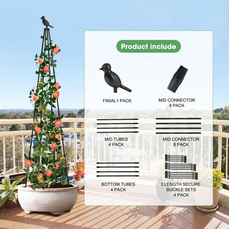 Bolyard Metal Plant Support