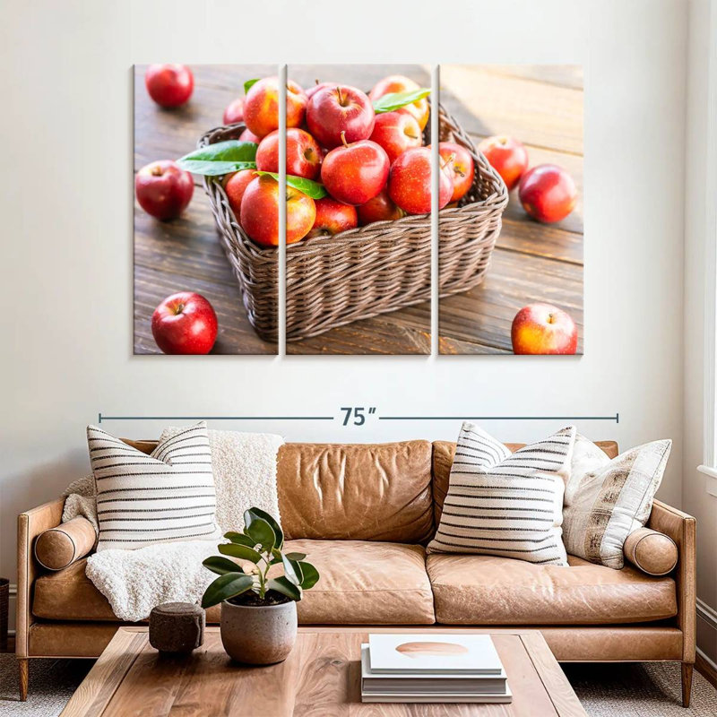 Récolte de pommes fraîches Yarlin, H 42 po x l 65 po