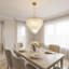 Boa 9-Light Chandelier in Warm Brass by Breegan Jane-478921247