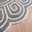 Novelty Portleven Hand Tufted Wool/Cotton Geometric Rug in Ivory/Gray-1142249050