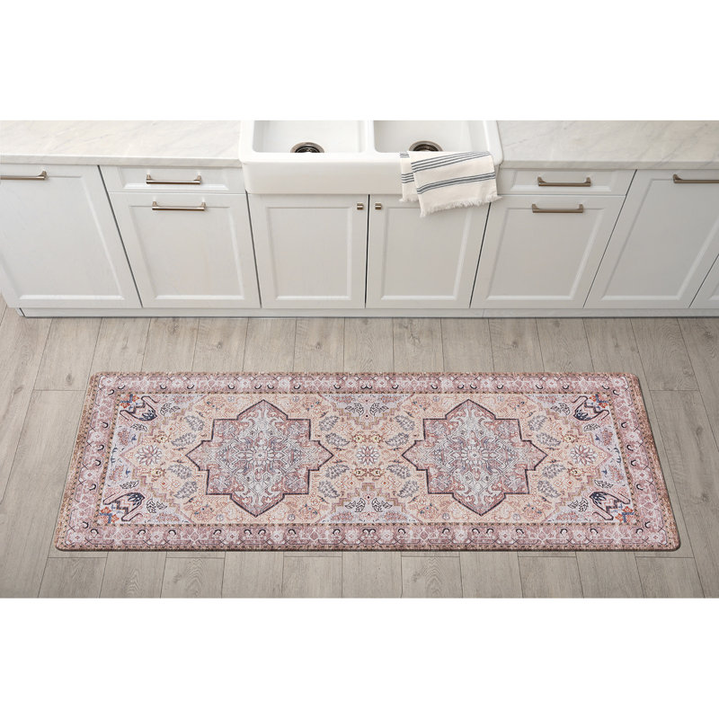 Tapis de cuisine traditionnel antidérapant, Rectangle l 18 po x L 30 po