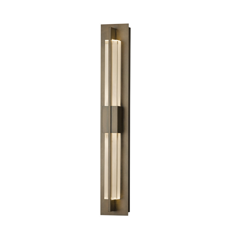 Axis LED Outdoor Flush Mount, Coastal Bronze, 31" H x 4.8" W x 4.2" D