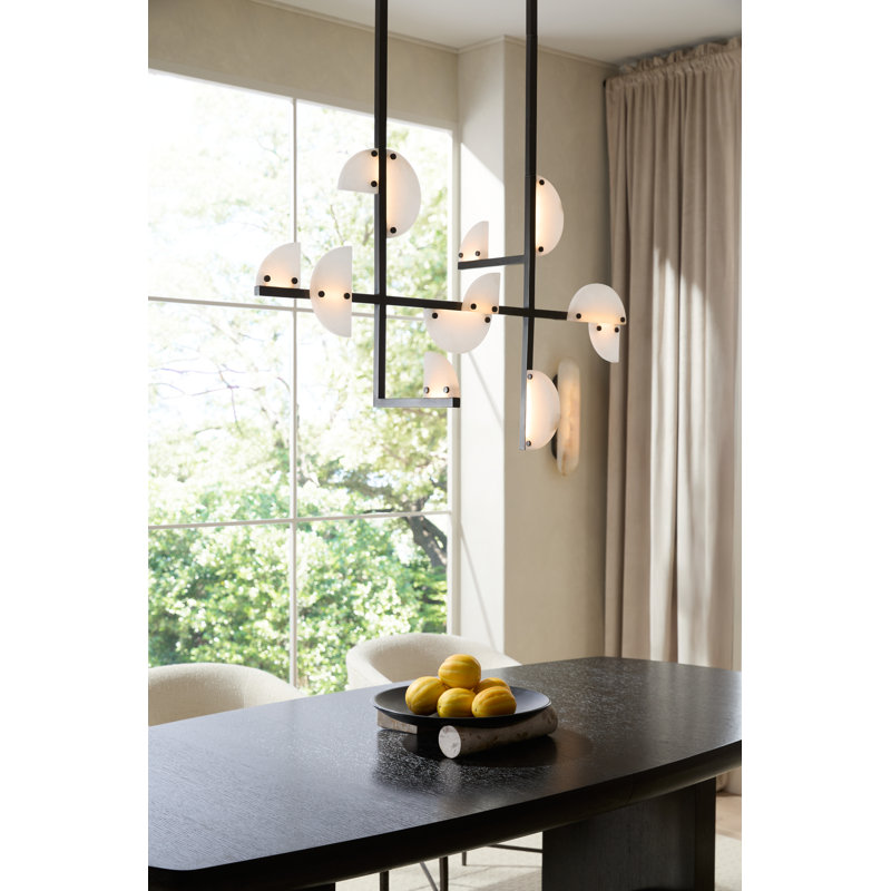 Nova Alabaster Linear Chandelier