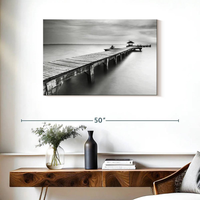 Monochrome beach dock Aletra, H 24 po x l 36 po