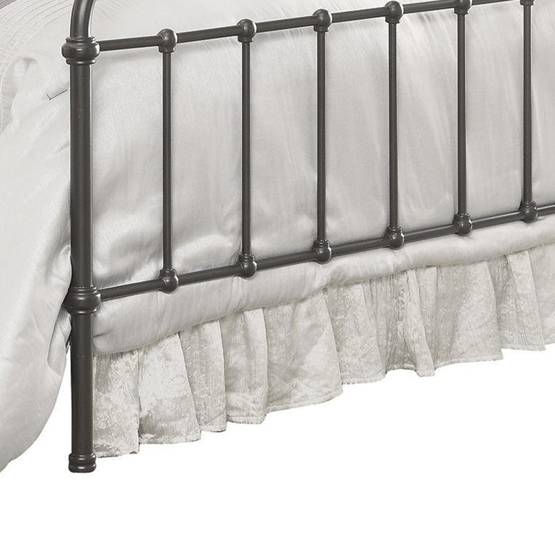Otteridge Metal Standard Bed, Twin, Black