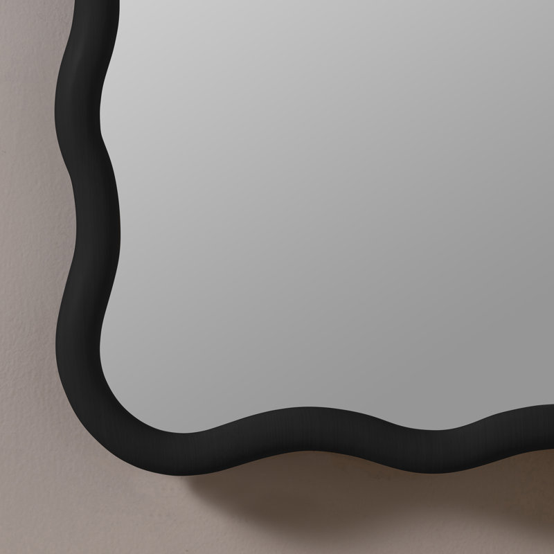 Candace Abstract Mirror, Black