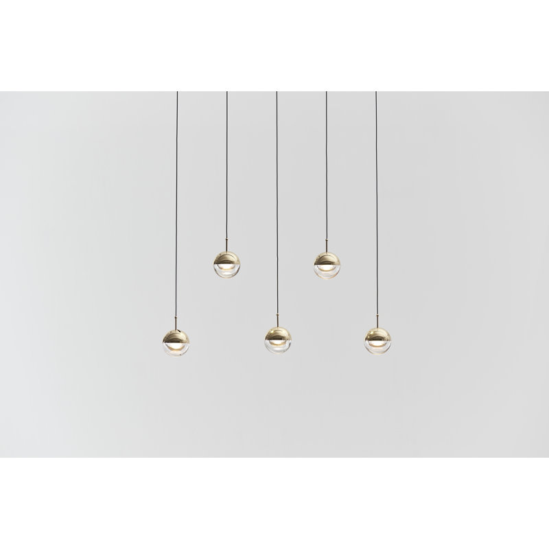 Dora 5 - Light Pendant, Brass