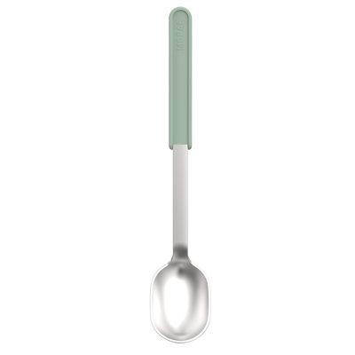 Mepal Stainless Steel Serving Spoon Chef It 32cm - Nordic Sage