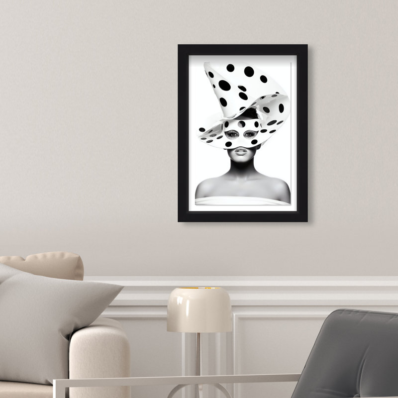 Spotted Sovereign Print by Oliver Gal, 25.5"H x 17.5"W, Black Shadowbox