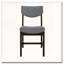 Chaise de salle à manger rustique 4 pièces 4 pièces-1009623912