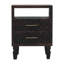 45cm W Solid Wood Bedside Table