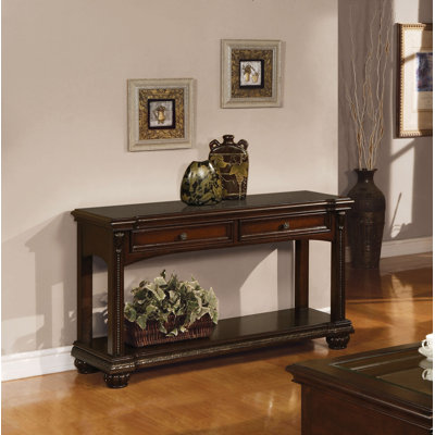 Console en bois massif 54 po Remy