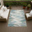 Tapis abstrait intérieur / extérieur lavable à la machine Chantille ACN2766-219241098-219241089