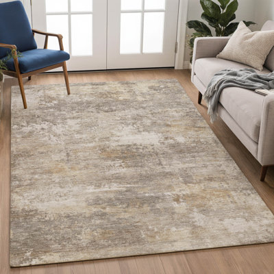 Tapis abstrait lavable à la machine de qualité supérieure Mayfield AMF2369