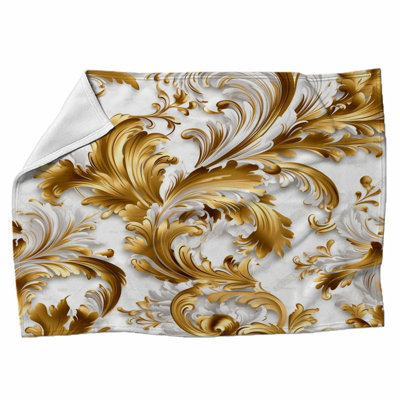 Machine Printed Throw Blanket