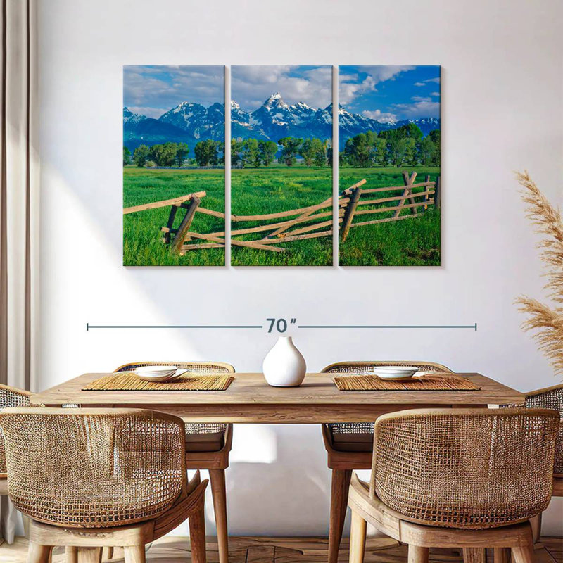 Alvord Rustic Mountain, 36" H x 57" W