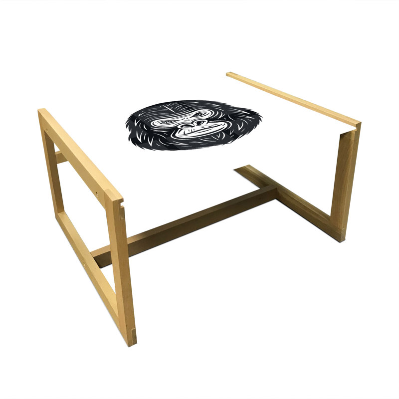 Isaya Sled Coffee Table, 62cm H x 74cm W x 40cm D