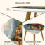 Ensemble de 2 tables basses gigognes Triangle