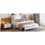 Lit double mural avec grand tiroir, blanc-265288166-265288167