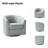 Amiir Upholstered Swivel Accent Chair-665611594
