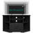 Drake Corner TV Stand with Power Outlet and Media Storage for TVs up to 55" For Living Room-910641130