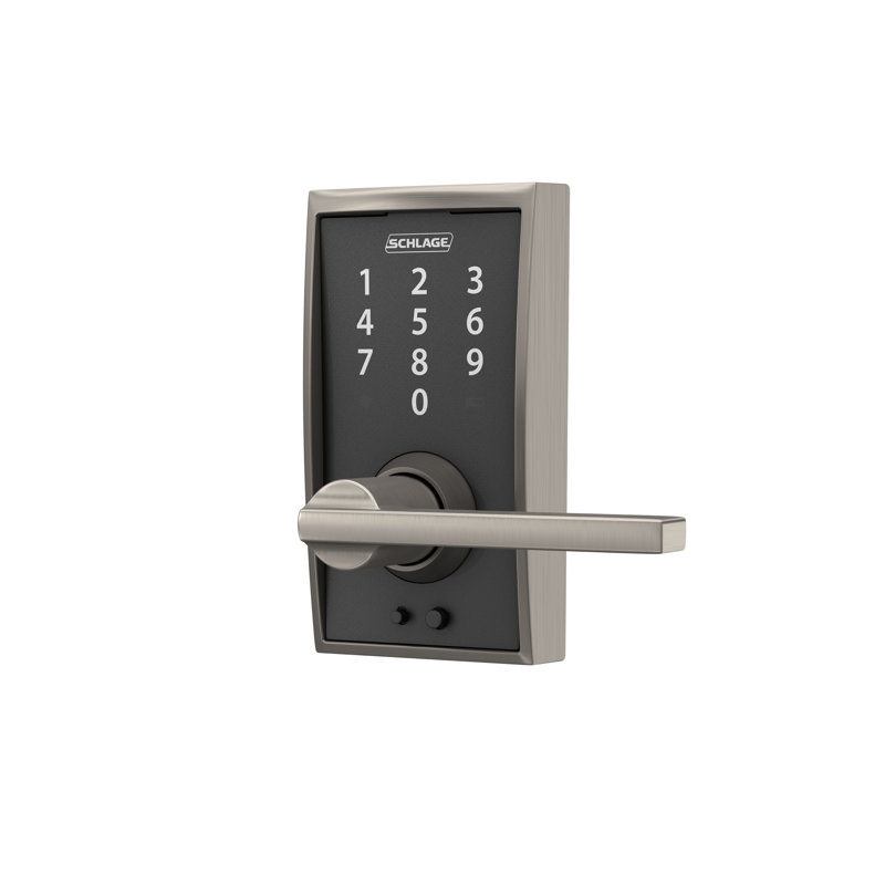 Schlage Satin Nickel Steel Touchscreen Keyless Entry