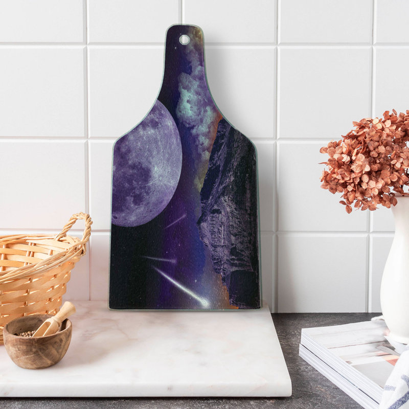 Planche à découper en verre trempé Ambesonne