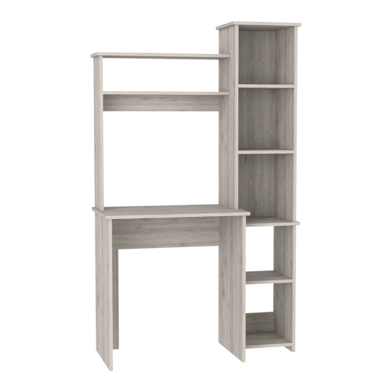 Bureau d'écriture Versalles, Gris clair, H 17,8 po x l 17,8 po x P 38,7 po