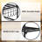 Metal Shoe Rack, 5-Story Shoe Rack With Hooks, Suitable For Adjustable Shoe Racks In Entrances, Corridors, And Bedrooms, With Metal Bottom Support