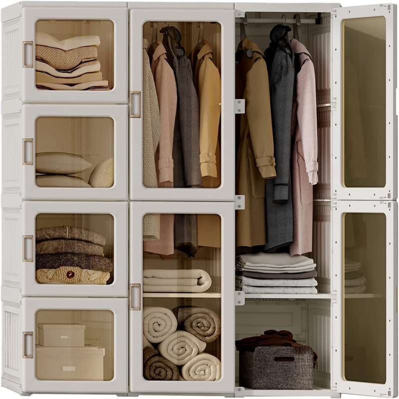 Donelle 50cm Portable Wardrobe